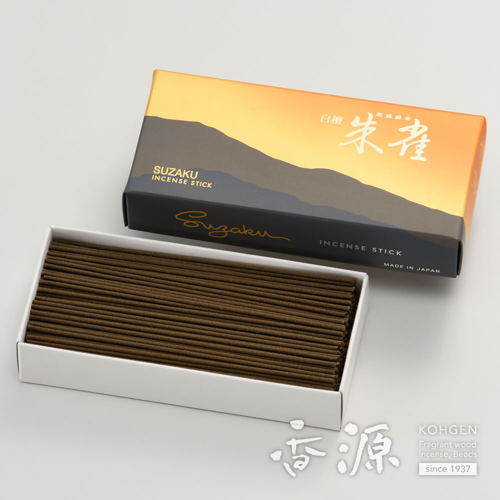 玉初堂のお線香 白檀朱雀 小バラ