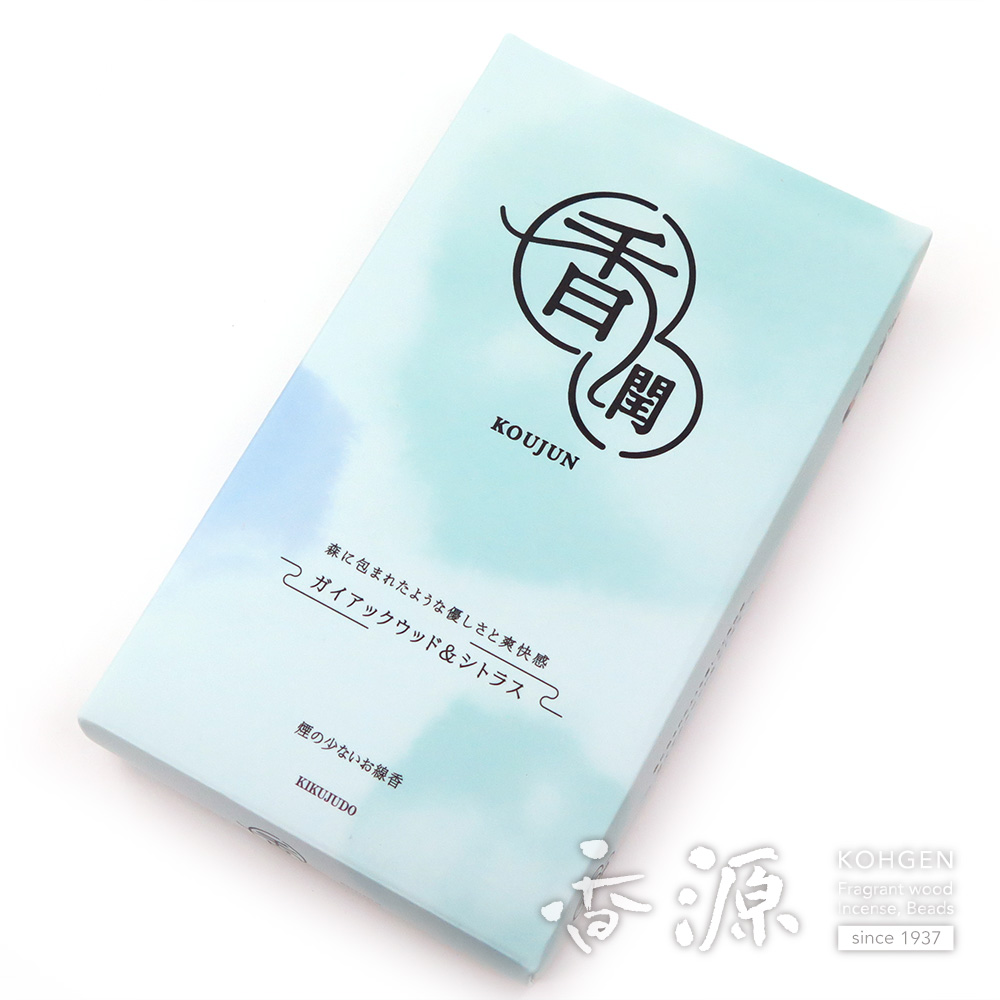 菊寿堂のお線香 香潤 ガイアックウッド&シトラス バラ詰の通販 - お香