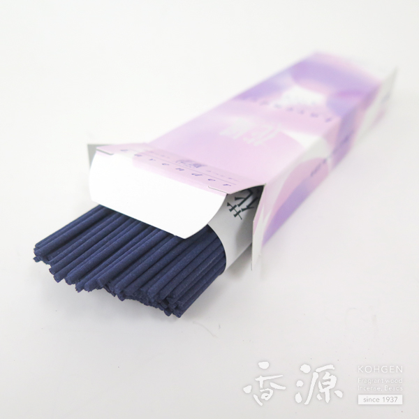 日本香堂のギフト花風アソート短寸6箱入桐箱のラベンダー