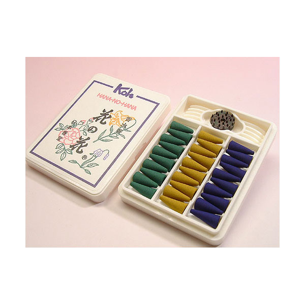 Nippon Kodo Incense, HananoHana, 30 cones Kohgen World