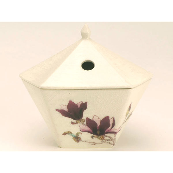 Nippon Kodo, Yukari Incense Burner Magnolia / White Kohgen World