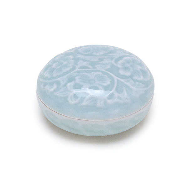 青白磁 香合 ４点セット陶器製 青白磁 香合 4点セット陶器製