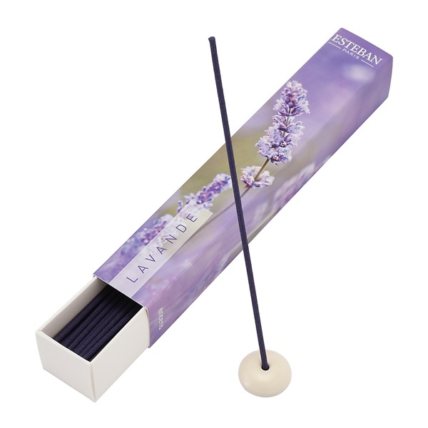 エステバンのお香 エスプリ ド ナチュール ラベンダー スティック型 全体イメージ