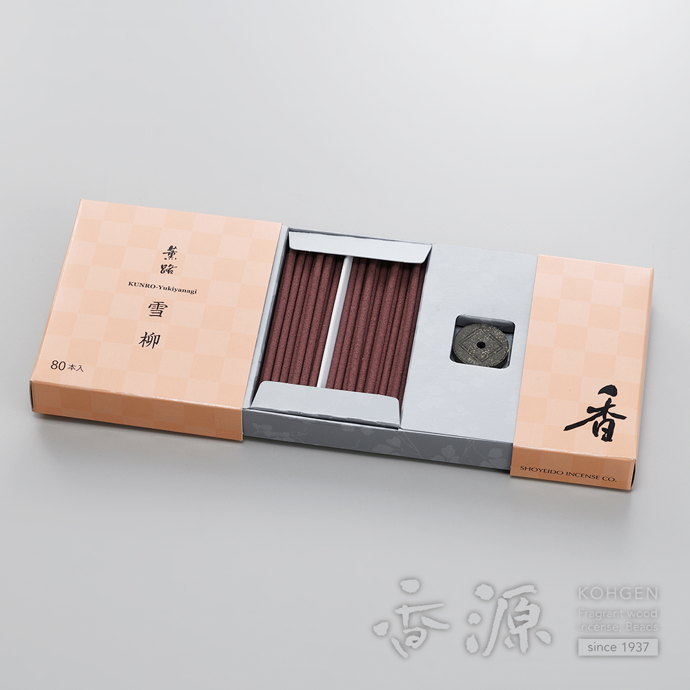 松栄堂のお香 薫路 雪柳 スティック80本入の通販 - お香専門店香源