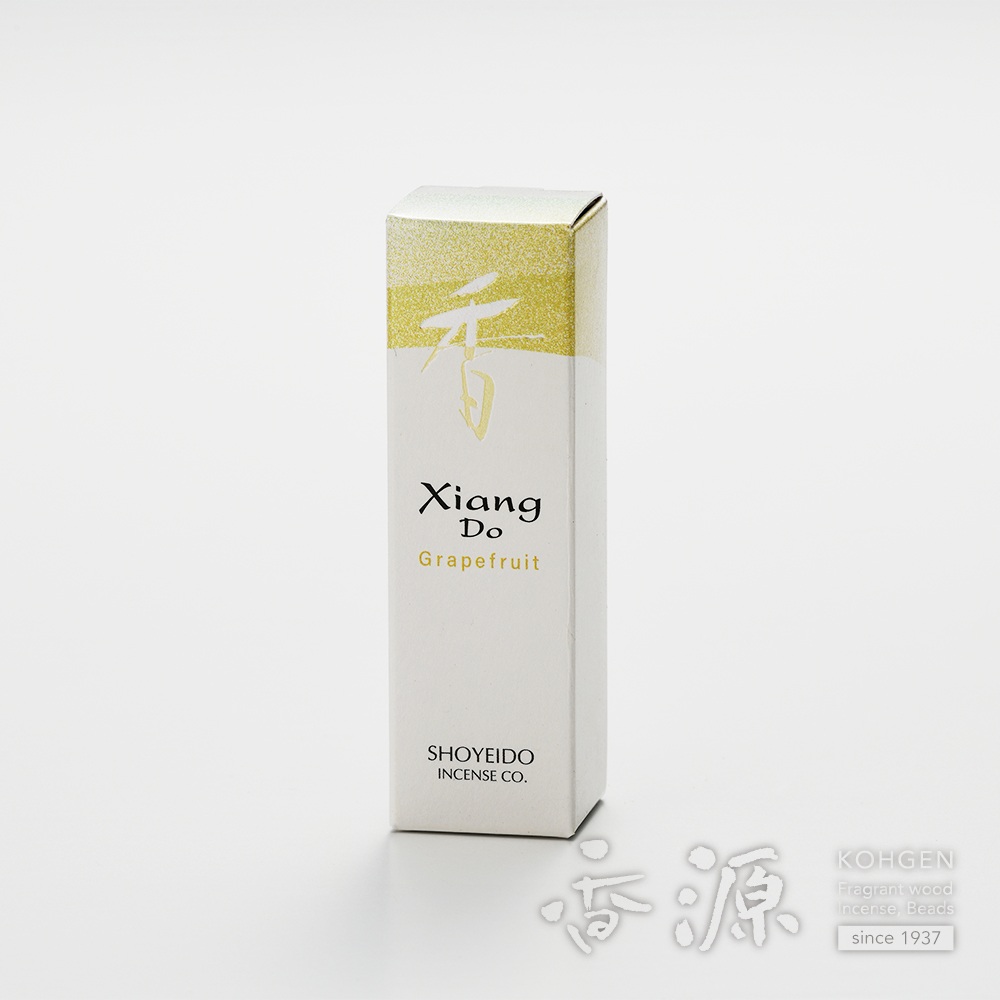 松栄堂のお香 Xiang Do（シャン ドゥ）  グレープフルーツ 20本入 簡易香立付 紙箱入