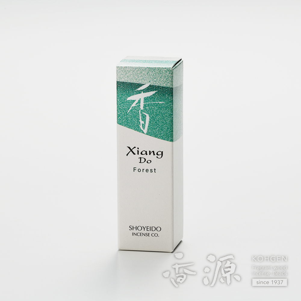 松栄堂のお香 Xiang Do（シャン ドゥ） フォレスト  20本入 簡易香立付 紙箱入