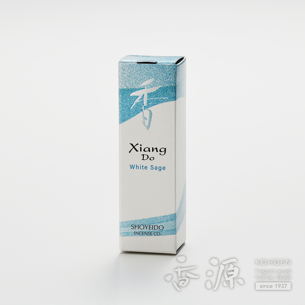 松栄堂のお香 Xiang Do（シャン ドゥ） ホワイトセージ  20本入 簡易香立付 紙箱入
