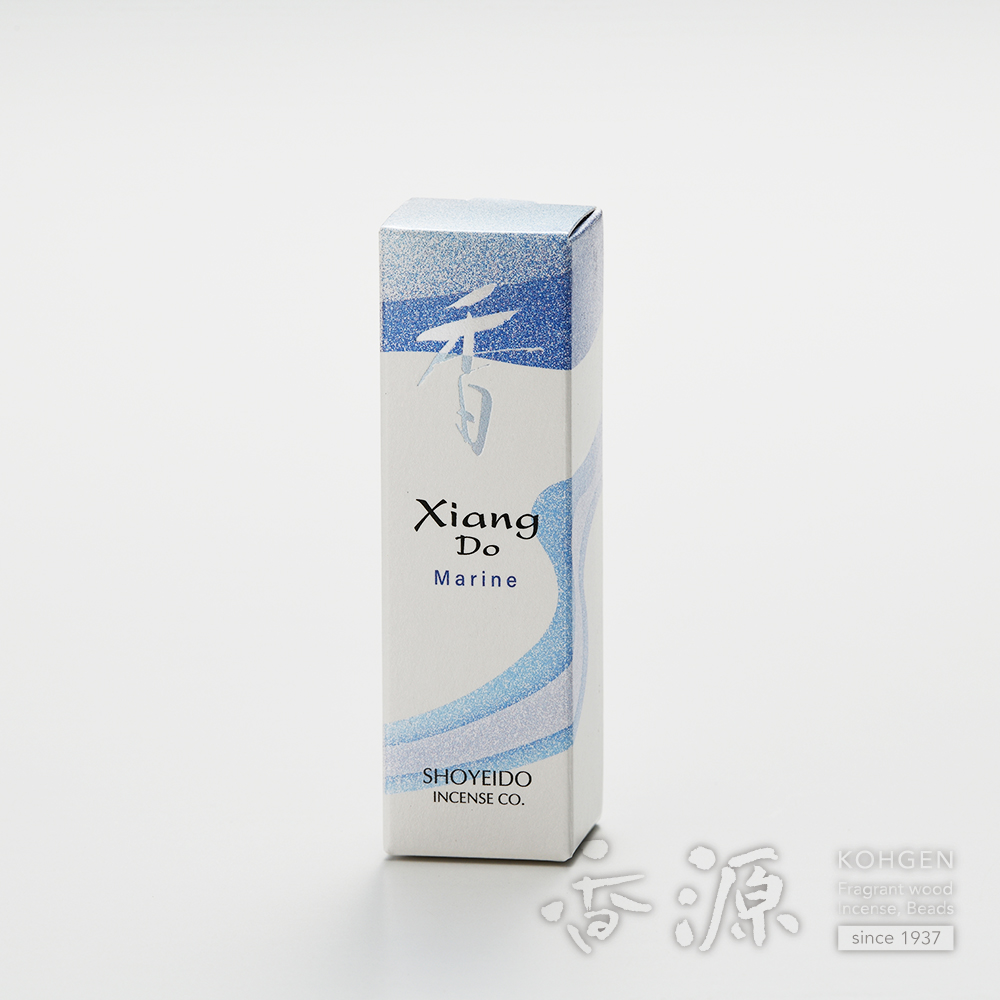 松栄堂のお香 Xiang Do（シャン ドゥ） マリン  20本入 簡易香立付 紙箱入