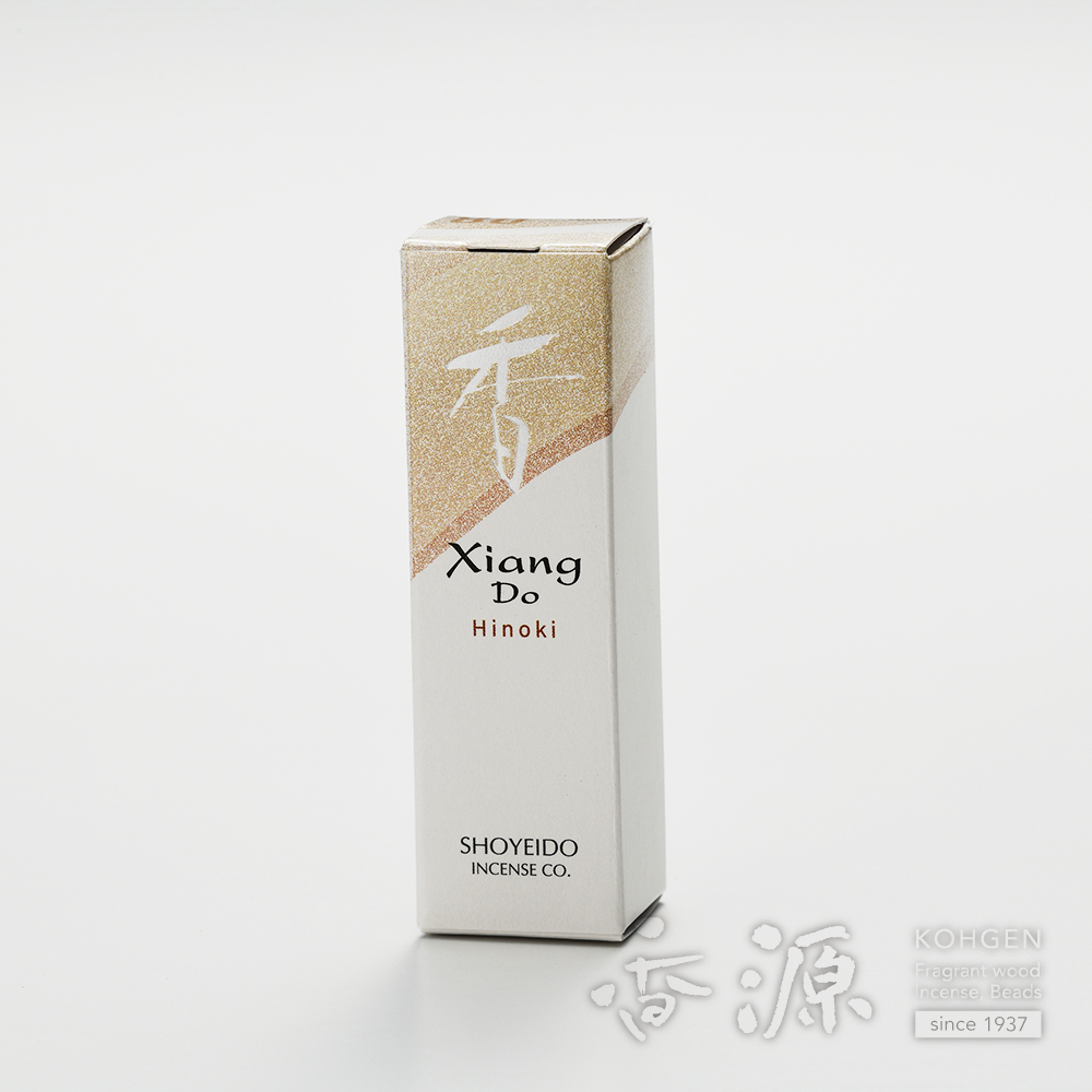 松栄堂のお香 Xiang Do（シャン ドゥ） ヒノキ 20本入 簡易香立付 紙箱