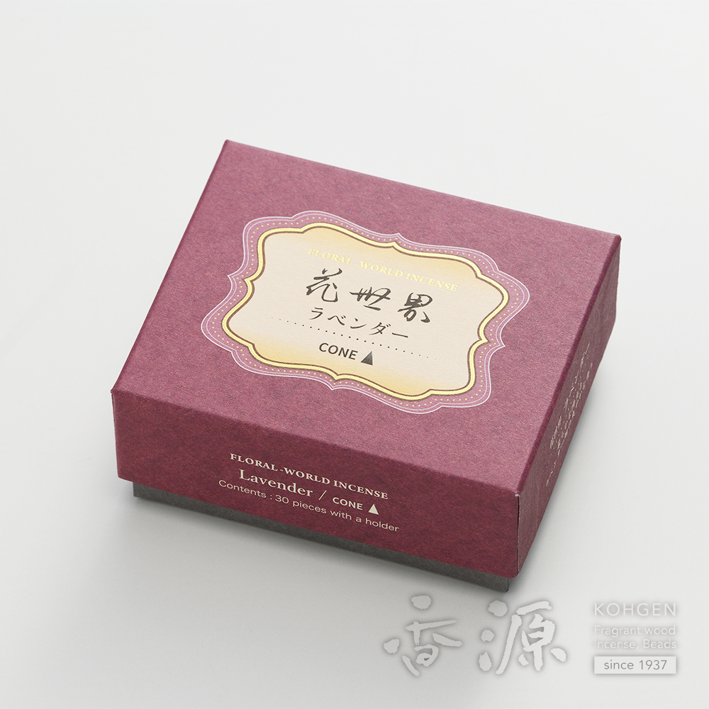 多色コーン型お香と香炉セット 日本香堂のお香 森の香 コーン型 24個入の通販 - お香専門店香源