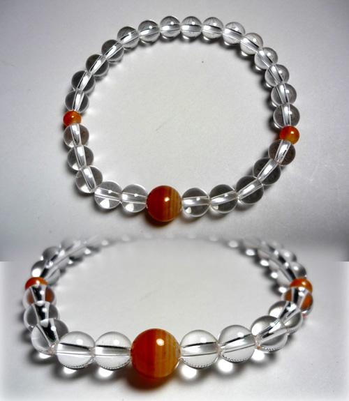 誕生石ブレスレット 8月 縞瑪瑙の通販 - お香専門店香源