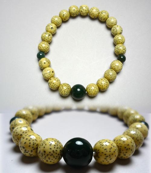 腕輪念珠ブレスレットブラッドストーン血石