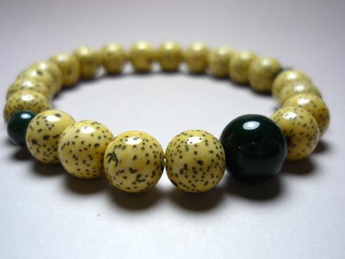 腕輪念珠ブレスレットブラッドストーン血石