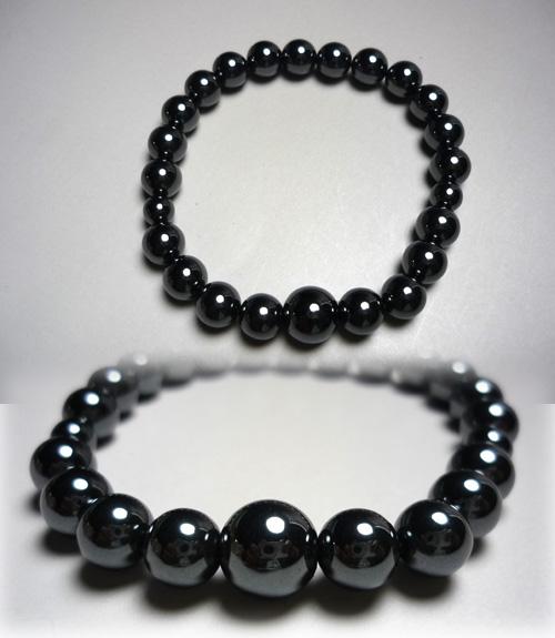 ヘマタイト 丸玉腕輪 8mmの通販 - お香専門店香源
