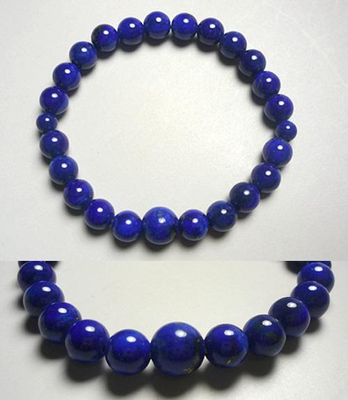 ラピスラズリ8mm ブレスレット 共仕立ての通販 - お香専門店香源