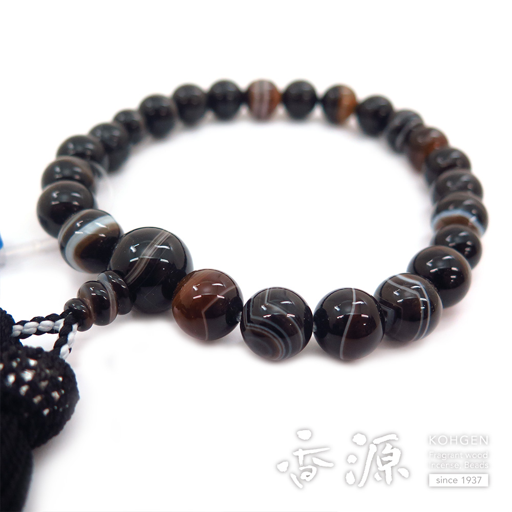 男性用数珠の通販｜瑪瑙から選ぶ - 数珠専門店 香源