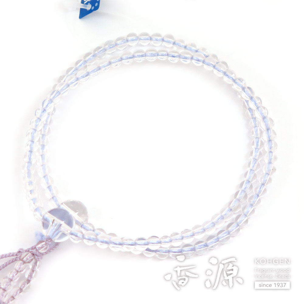 沈香 数珠 香木 純銀 曹洞宗派 水晶 曹洞宗用本式数珠・正式数珠・本連