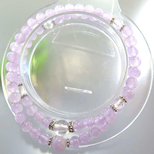 藤雲石 ブレスレット 二重 水晶/ロンデル入りの通販 - お香専門 藤雲石 ブレスレット 二重 水晶/ロンデル入りの通販 - お香専門