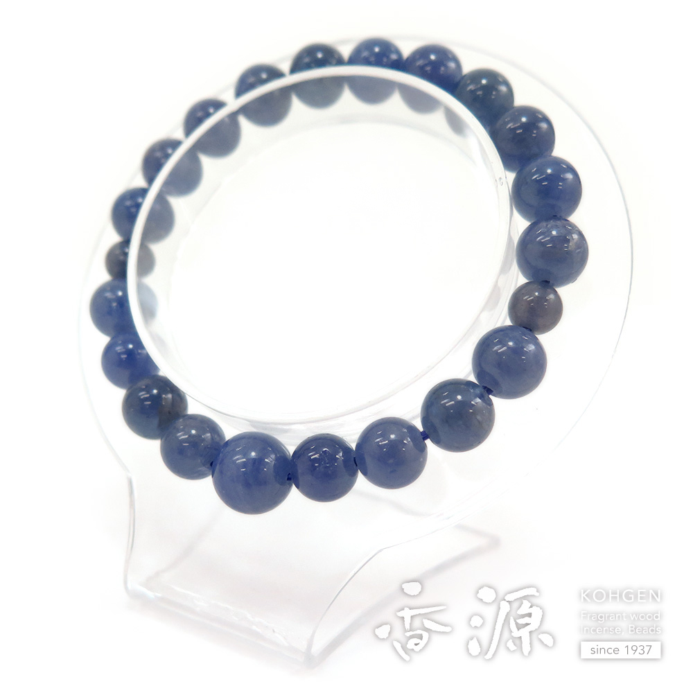 タンザナイト 8mm玉 ブレスレット 腕輪念珠 共仕立て 限定品の通販