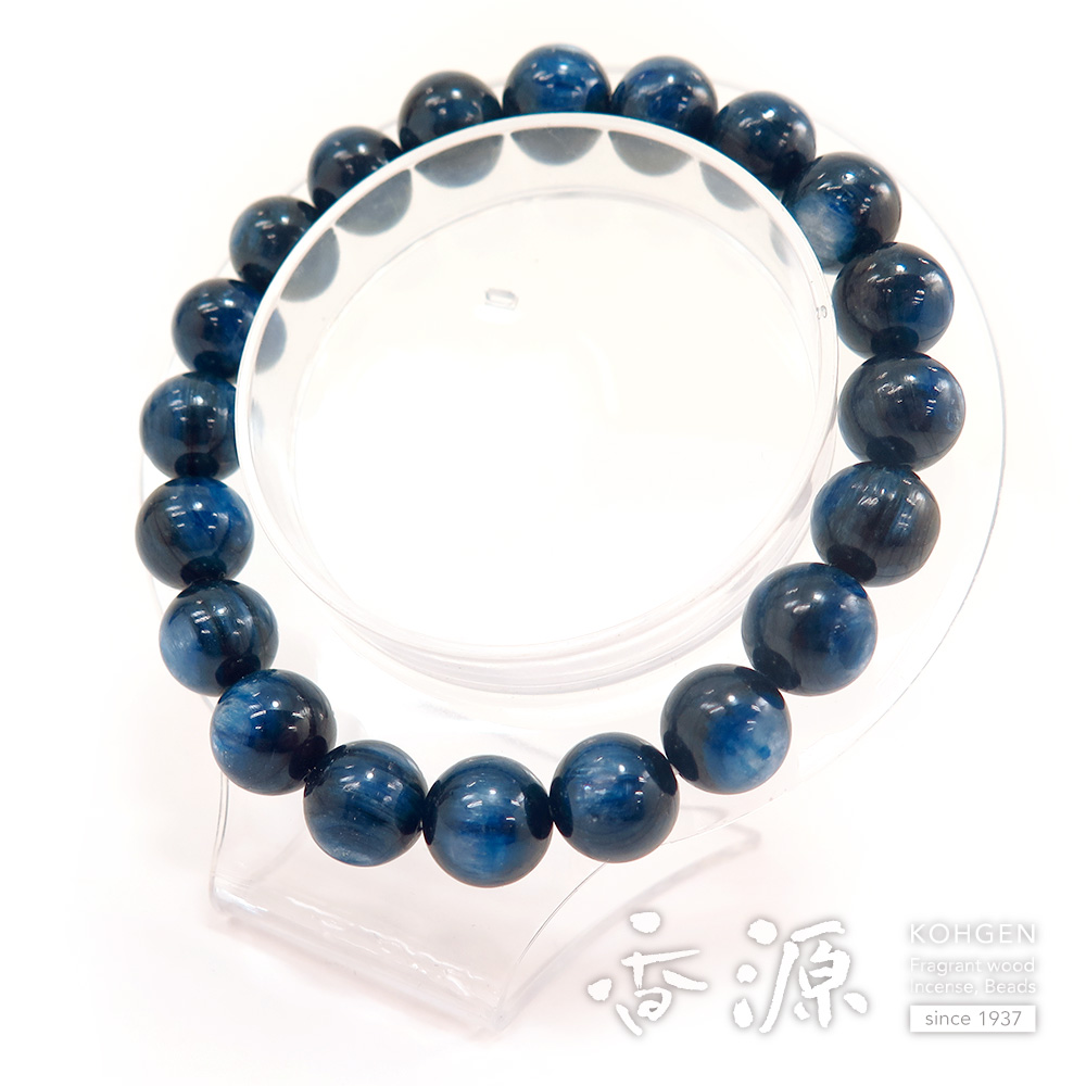 カイヤナイト 10mm玉 ブレスレット 腕輪念珠 ストレート 限定品品の