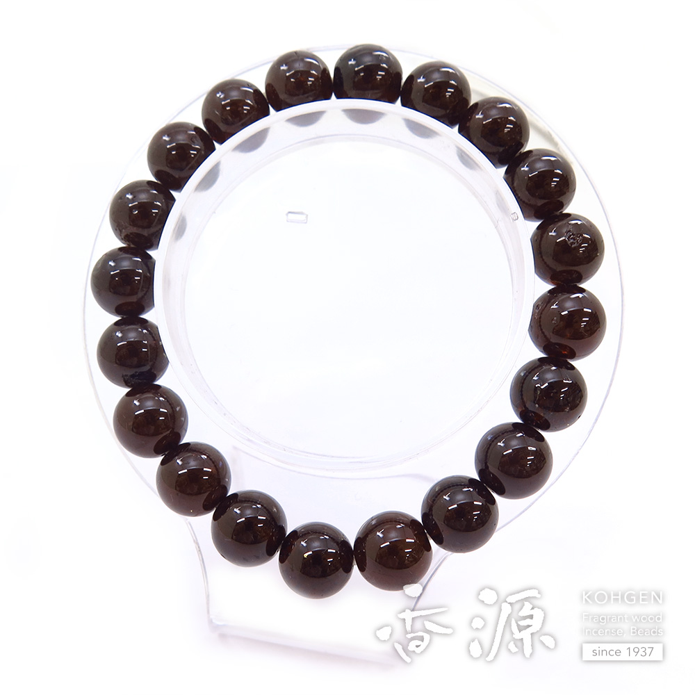 ガーネット 10mm玉 ブレスレット ストレートの通販 - お香専門店香源