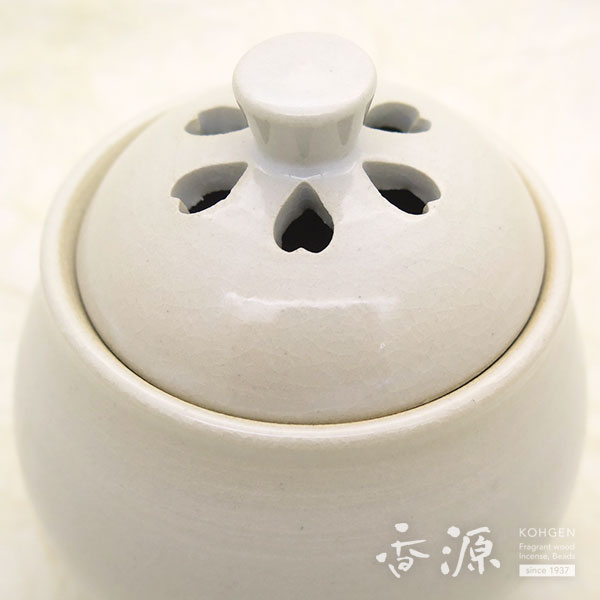 京焼 香炉 白釉（はくゆう）の通販 - お香専門店香源
