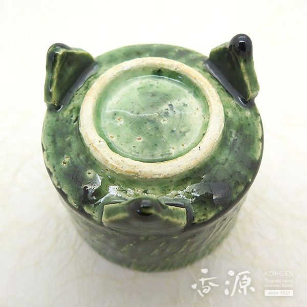 京焼 香炉 織部釉の通販 - お香専門店香源