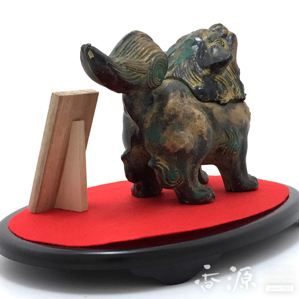 高岡銅器 福徳獅子香炉の通販 - お香専門店香源