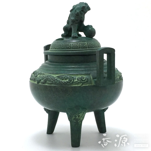 高岡銅器 龍文香炉の通販 - お香専門店香源