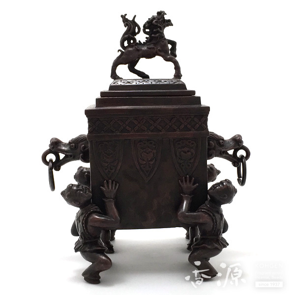 紫檀 四方 香炉 唐木(K-XA865) 紫檀 四方 香炉 唐木(K-XA865)