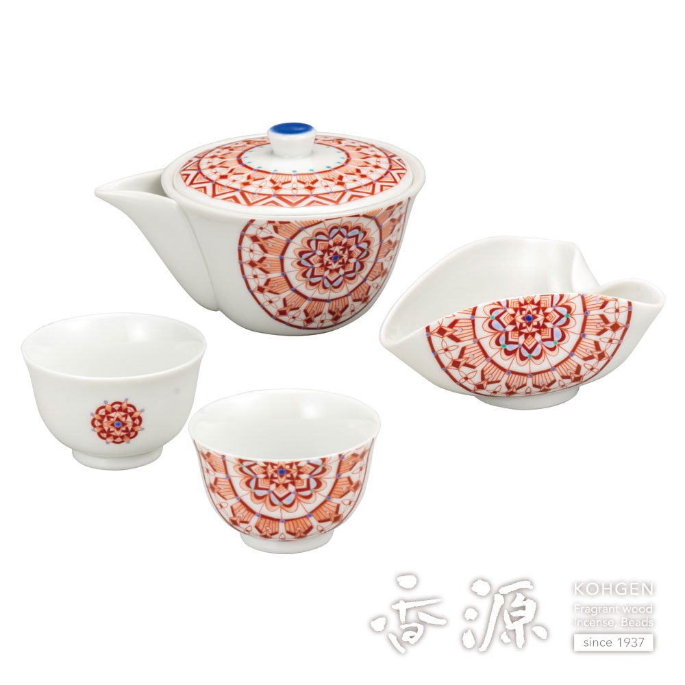 九谷焼 九谷鏑木 芦雁図　宝瓶 湯冷まし 煎茶碗 煎茶器　茶道具　鏑木 九谷焼 九谷鏑木 芦雁図 宝瓶 湯冷まし 煎茶碗 煎茶器 茶道具