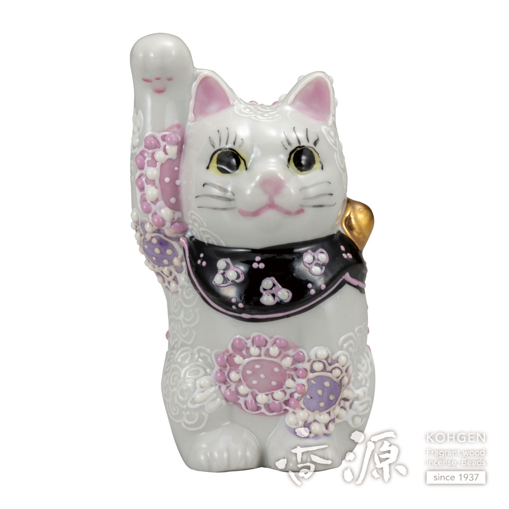 【匿名配送】九谷焼 招き猫 縁起尽くし 新品未使用 商売繁盛 招福 縁起物 匿名配送】九谷焼 招き猫 縁起尽くし 新品未使用 招福 在庫