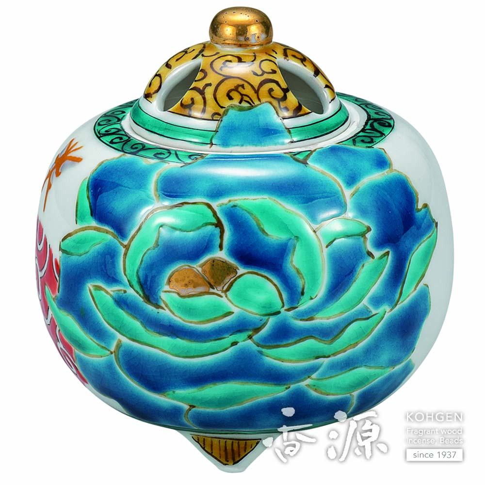 九谷焼　青花詰　香炉 楽天市場】香炉 九谷焼 青花詰の通販