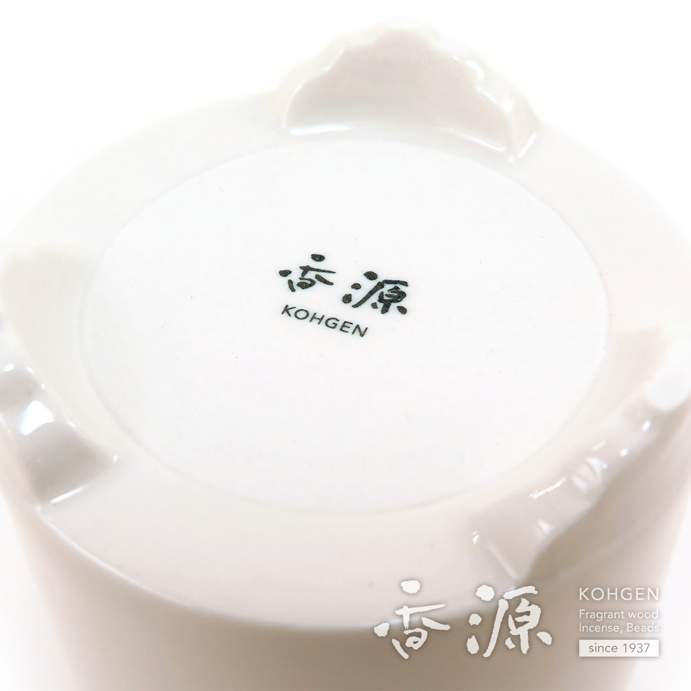 香源 聞香炉 白 底面
