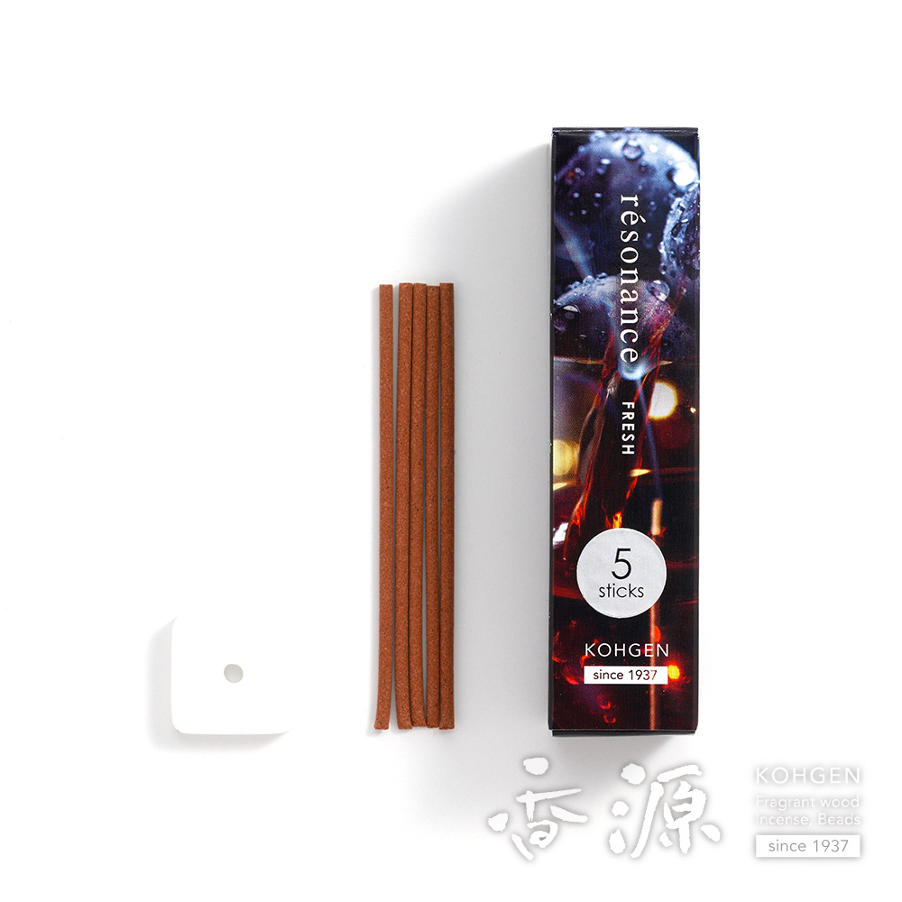 香源 お酒の味わいが変わるお香  resonance （レゾノンス）フレッシュ 5本入