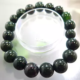 ブラッドストーン 12mm玉 ブレスレット 天玉のみの通販 - お香専門店香源