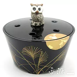 高岡銅器 香炉 月夜香炉 蒔絵の通販 - お香専門店香源
